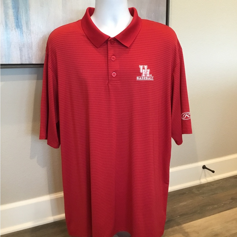 Rawlings Red UH Polo Shirt Classic Design Men’s Sz XL